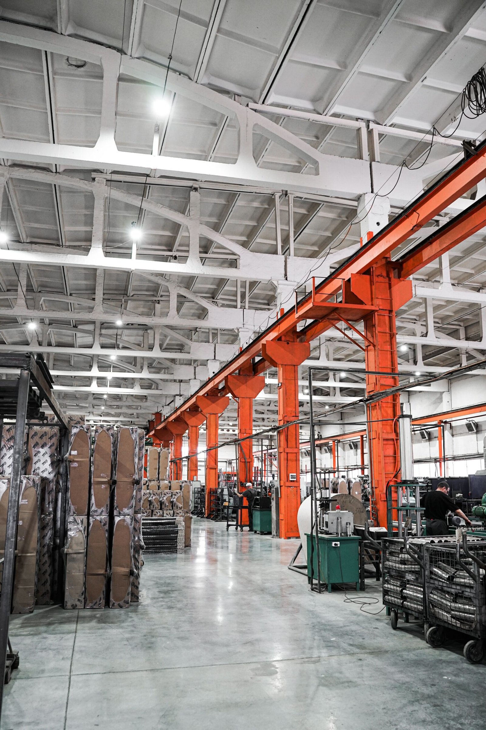 Two-way radios for manufacturing operations