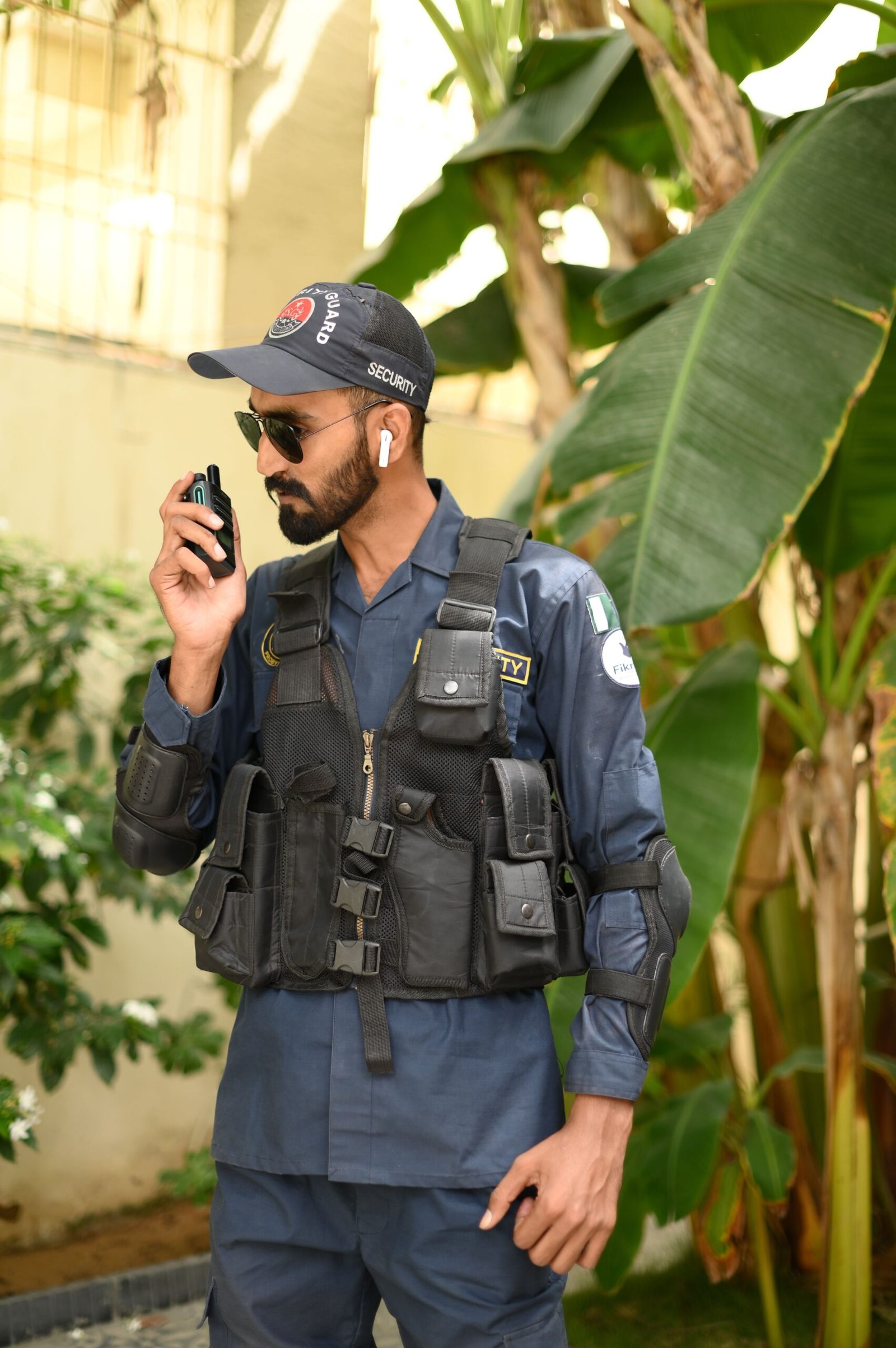 Two-way radios for security and surveillance